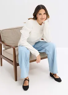 Pull à volants, bonprix Pull à volants, bonprix