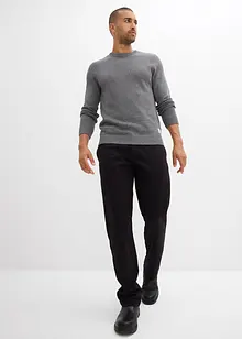 Feinstrickpullover mit recycelter Baumwolle, bonprix Feinstrickpullover mit recycelter Baumwolle, bonprix