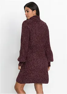 Chenille Strickkleid aus recyceltem Polyester, bonprix Chenille Strickkleid aus recyceltem Polyester, bonprix