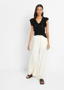 T-shirt doux en maille de viscose mélangée, bonprix T-shirt doux en maille de viscose mélangée, bonprix