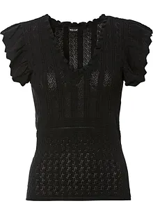 T-shirt doux en maille de viscose mélangée, bonprix T-shirt doux en maille de viscose mélangée, bonprix