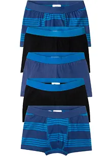 Boxershorts mit weicher Baumwolle (5er Pack), bonprix Boxershorts mit weicher Baumwolle (5er Pack), bonprix