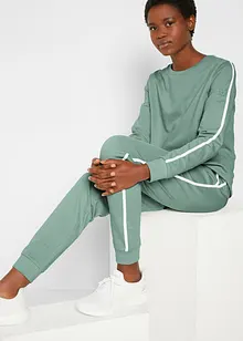 Jogginganzug aus reiner Baumwolle (2-tlg.Set), bonprix Jogginganzug aus reiner Baumwolle (2-tlg.Set), bonprix