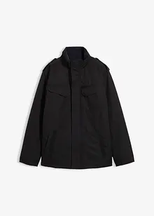Wasserdichte Funktionsjacke mit Roll-in-Kapuze und Schulterklappen, bonprix Wasserdichte Funktionsjacke mit Roll-in-Kapuze und Schulterklappen, bonprix