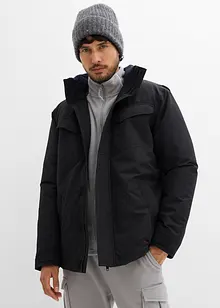 Wasserdichte Funktionsjacke mit Roll-in-Kapuze und Schulterklappen, bonprix Wasserdichte Funktionsjacke mit Roll-in-Kapuze und Schulterklappen, bonprix