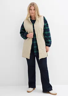 Chemisier en flanelle 100% coton, bonprix Chemisier en flanelle 100% coton, bonprix