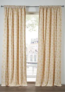 Jacquard Vorhang aus Bio Baumwolle (1er Pack), bonprix Jacquard Vorhang aus Bio Baumwolle (1er Pack), bonprix