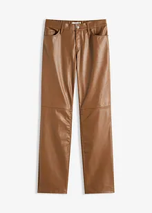 Pantalon enduit à taille élastiquée, bonprix Pantalon enduit à taille élastiquée, bonprix