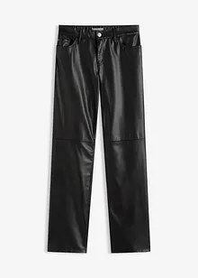 Pantalon enduit à taille élastiquée, bonprix Pantalon enduit à taille élastiquée, bonprix