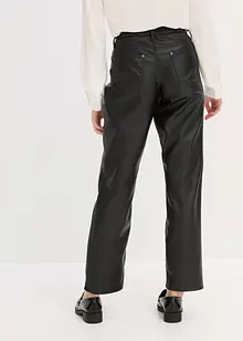 Pantalon enduit à taille élastiquée, bonprix Pantalon enduit à taille élastiquée, bonprix