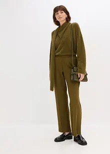 Pantalon en molleton avec viscose, bonprix Pantalon en molleton avec viscose, bonprix