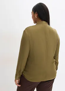 Chemisier fluide en satin, bonprix Chemisier fluide en satin, bonprix