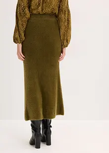 Jupe en maille poilue toute douce, bonprix Jupe en maille poilue toute douce, bonprix