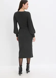 Ripp-Strickkleid aus fließendem Viskose-Mix, bonprix Ripp-Strickkleid aus fließendem Viskose-Mix, bonprix