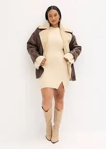 Robe pull courte avec laine, bonprix Robe pull courte avec laine, bonprix