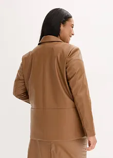 Blazer oversize enduit, bonprix Blazer oversize enduit, bonprix