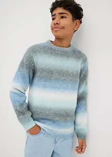 Grobstrick-Pullover mit Farbverlauf, bonprix Grobstrick-Pullover mit Farbverlauf, bonprix