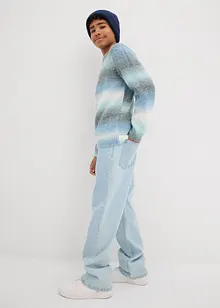 Grobstrick-Pullover mit Farbverlauf, bonprix Grobstrick-Pullover mit Farbverlauf, bonprix