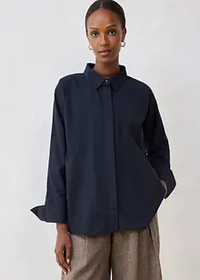 Chemisier en coton et soie, bonprix Chemisier en coton et soie, bonprix