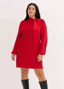 Strickkleid mit Schleife aus softem Viskose-Mix, bonprix Strickkleid mit Schleife aus softem Viskose-Mix, bonprix