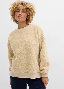 Pull en maille sherpa, bonprix Pull en maille sherpa, bonprix