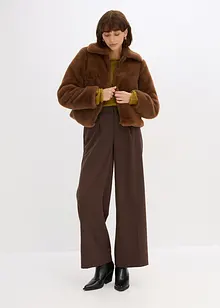 Veste en peluche, bonprix Veste en peluche, bonprix