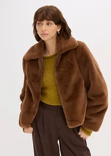 Veste en peluche, bonprix Veste en peluche, bonprix