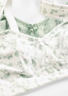 BH ohne Bügel mit weicher Bio-Baumwolle (2er Pack), bonprix BH ohne Bügel mit weicher Bio-Baumwolle (2er Pack), bonprix