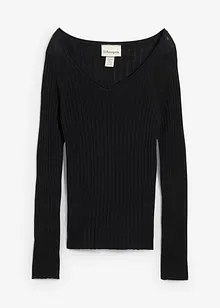 Feinstrickpullover aus Merinowolle, bonprix Feinstrickpullover aus Merinowolle, bonprix