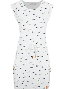 Robe en jersey imprimé à manches papillon, bonprix Robe en jersey imprimé à manches papillon, bonprix