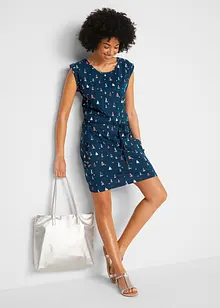 Shirtkleid mit Flügelärmeln und Druck, bonprix Shirtkleid mit Flügelärmeln und Druck, bonprix