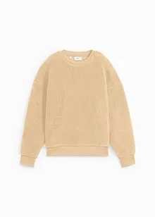 Pull en maille sherpa, bonprix Pull en maille sherpa, bonprix