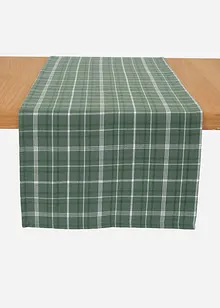 Chemin de table en coton à carreaux, bonprix Chemin de table en coton à carreaux, bonprix