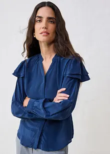 Chemisier en viscose et soie, bonprix Chemisier en viscose et soie, bonprix