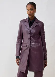 Manteau court en cuir d’agneau nappa, bonprix Manteau court en cuir d’agneau nappa, bonprix