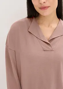 Weit geschnittener Loungewear Hausanzug aus weicher Baumwolle, bonprix Weit geschnittener Loungewear Hausanzug aus weicher Baumwolle, bonprix