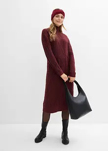 Strickkleid aus Zopfstrick, bonprix Strickkleid aus Zopfstrick, bonprix