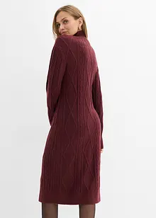 Strickkleid aus Zopfstrick, bonprix Strickkleid aus Zopfstrick, bonprix