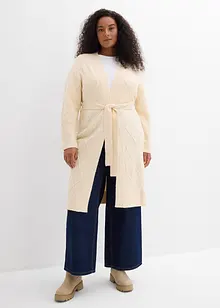 Strickmantel aus Zopfstrick, bonprix Strickmantel aus Zopfstrick, bonprix