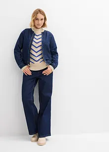 Pull à rayures texturées, bonprix Pull à rayures texturées, bonprix