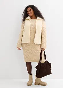 Robe midi en maille, bonprix Robe midi en maille, bonprix