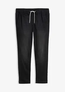 Regular Fit Jeans-Jogger mit Komfortbund, Straight, bonprix Regular Fit Jeans-Jogger mit Komfortbund, Straight, bonprix