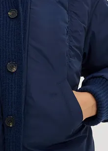 Veste rembourrée à finitions côtelées, bonprix Veste rembourrée à finitions côtelées, bonprix