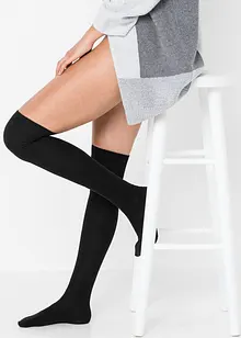 Overknee Strümpfe mit Bio-Baumwolle (2er Pack), bonprix Overknee Strümpfe mit Bio-Baumwolle (2er Pack), bonprix