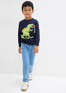 Pull en fine maille 100% coton, bonprix Pull en fine maille 100% coton, bonprix