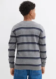 Feinstrickpullover aus reiner Baumwolle, recyclingfähig, bonprix Feinstrickpullover aus reiner Baumwolle, recyclingfähig, bonprix