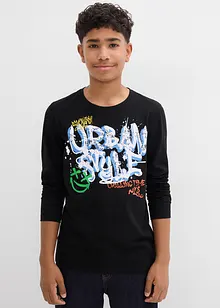 Langarmshirt aus reiner Bio-Baumwolle, bonprix Langarmshirt aus reiner Bio-Baumwolle, bonprix