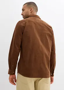 Chemise en velours côtelé de coton extensible, bonprix Chemise en velours côtelé de coton extensible, bonprix