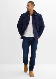 Chemise en flanelle 100% coton avec pattes aux épaules, bonprix Chemise en flanelle 100% coton avec pattes aux épaules, bonprix