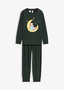 Pyjama en coton doux à imprimé phosphorescent (ens. 2 pces), bonprix Pyjama en coton doux à imprimé phosphorescent (ens. 2 pces), bonprix